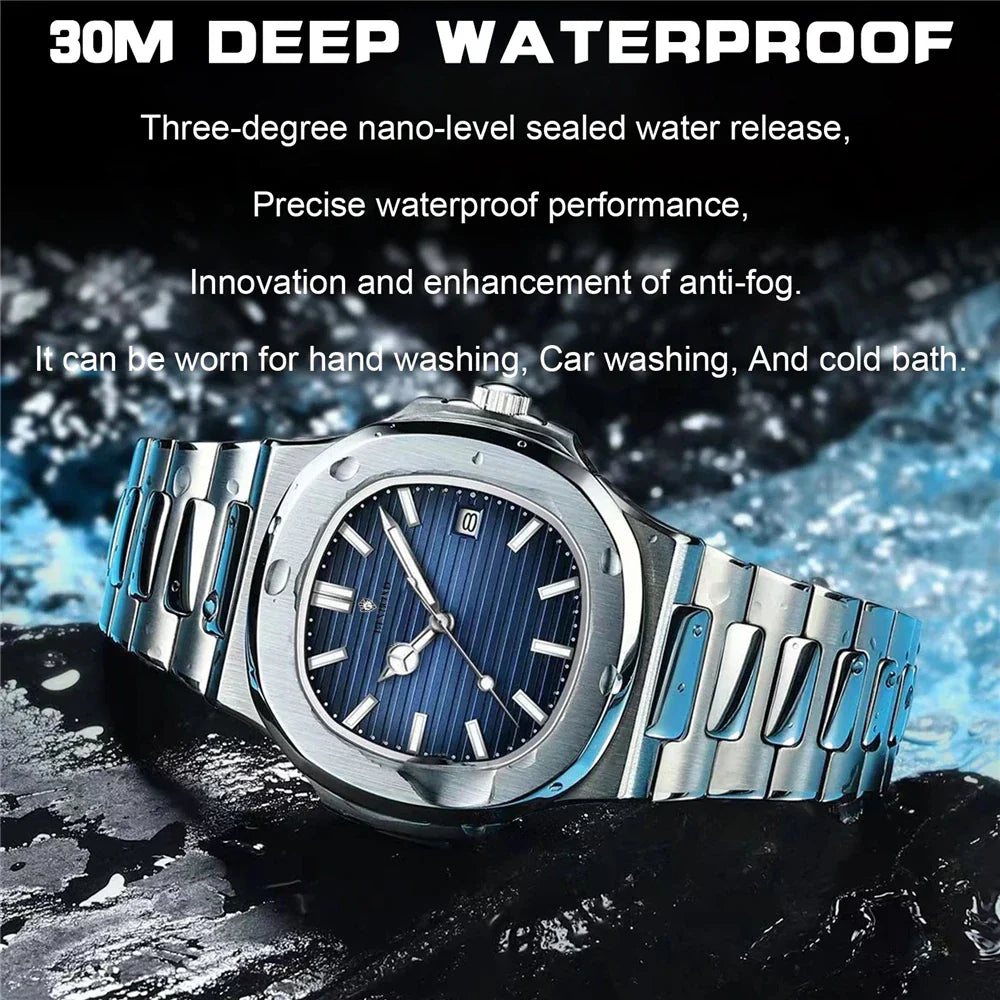 New Fashion Quartz Wristwatches Gifts For Man Classic Style Sports Date Digital Clock Men Luxury Watch Automatic Watches Mens Vera Lux