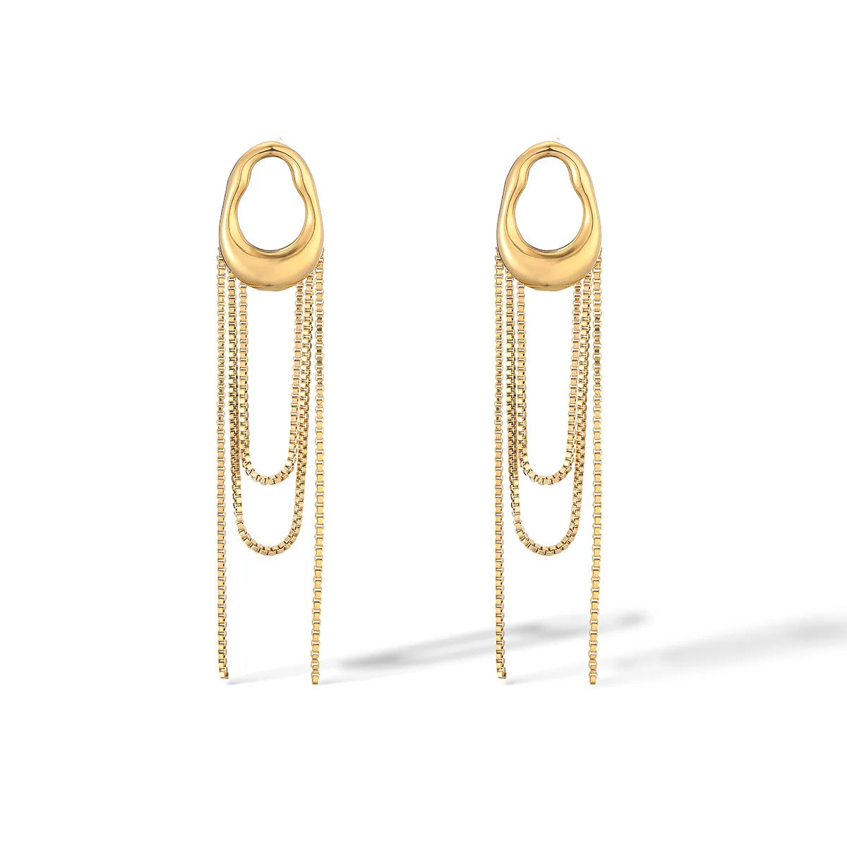 NEWBUY New Arrival INS Tassels Drop Earrings For Women Girls,High Quality Daily Jewelry Perfect For Everyday Wear Vera Lux
