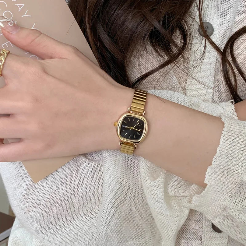 Brand Women Quartz Watch Adjustable Stainless Steel Strap Luxury Gift Ladies Wristwatch Dropshipping Clock Relojes Para Mujer Vera Lux