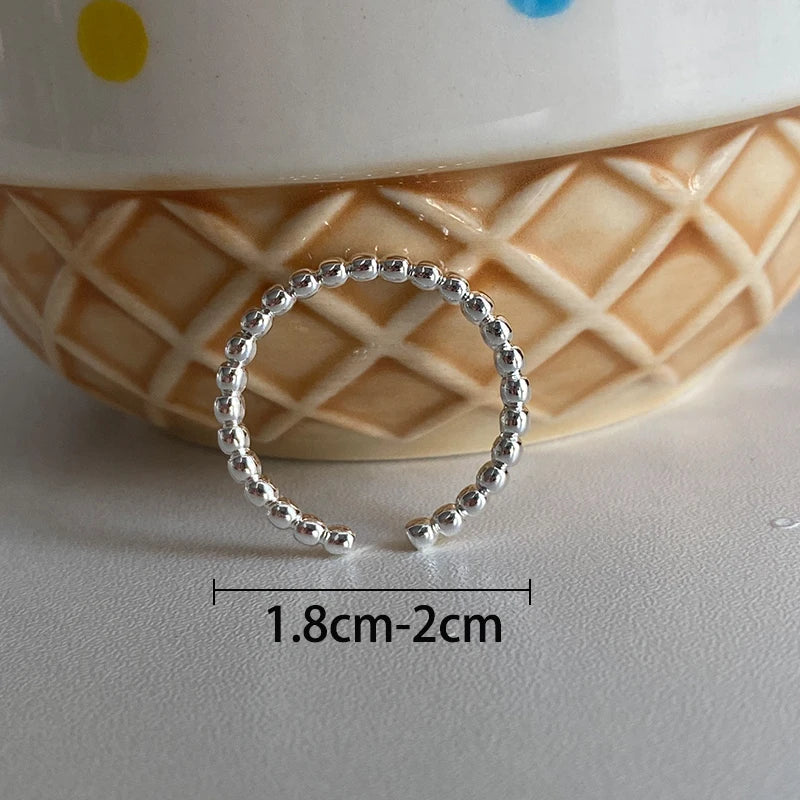 925 Sterling Silver Cross Wound Ring For Women Geometry Simple Vintage Hollow Out Jewelry Party Gift Wholesale Dropshipping Vera Lux