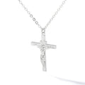 Stainless Steel Cross Necklace For Women Gold Color Chain Cross Pendant Necklaces Retro Religion Jewelry Gift bijoux femme Vera Lux