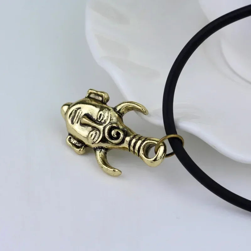 Hot Movie Supernatural Dean Leather Rope Coppery Pendant Necklace for Women Men Winchester Jensen Jewelry Ackles Amulet Vintage Femstylo