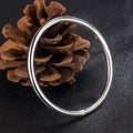 925 Sterling Silver 4MM Bangle Bracelets For Women Luxury Quality Jewelry Wholesale   Jewellery Vera Lux