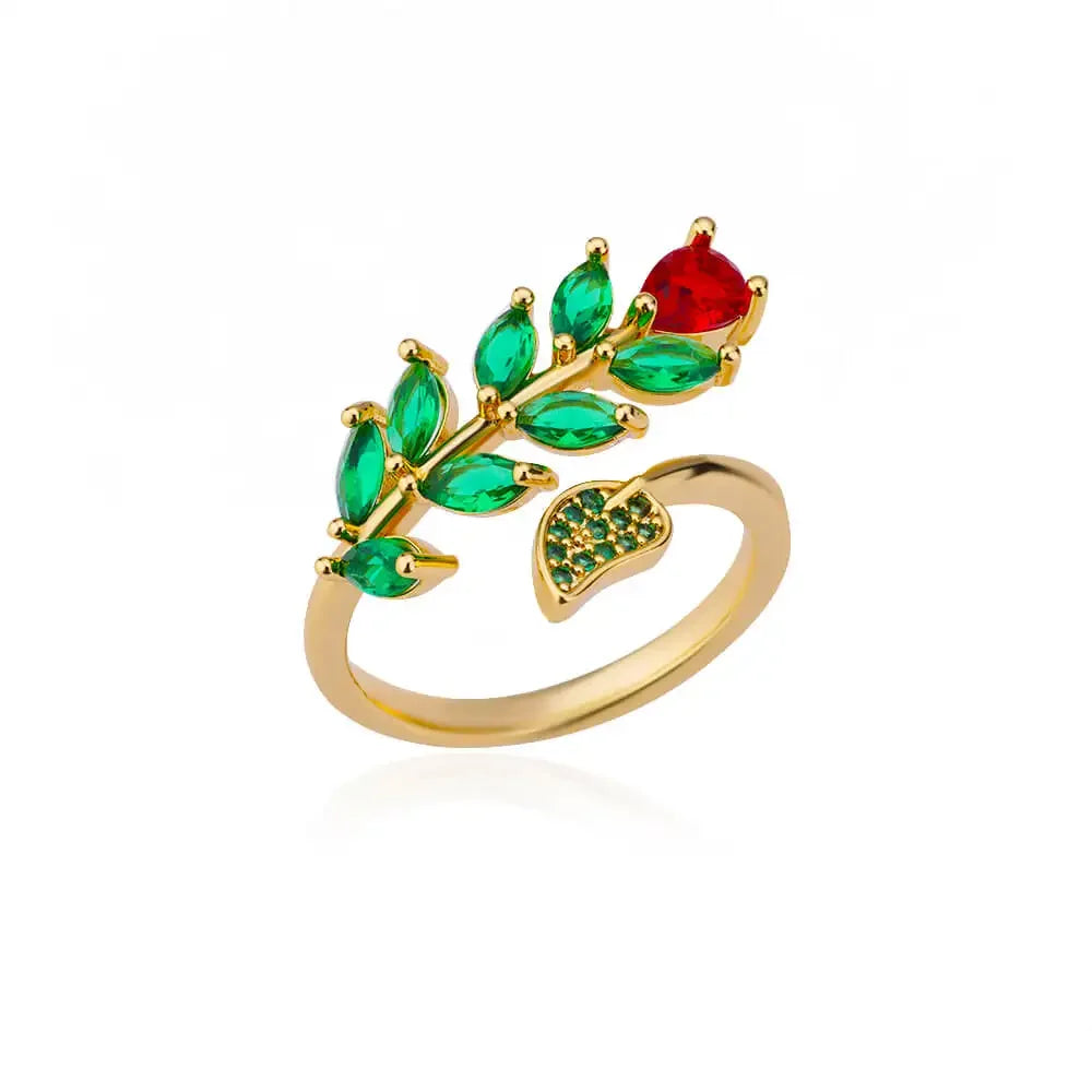 Elegant Stainless Steel Big Bloom Flower Rings For Women Gold Color Sun Starfish Open Ring Finger Jewelry Wedding Her Gift Punk Vera Lux