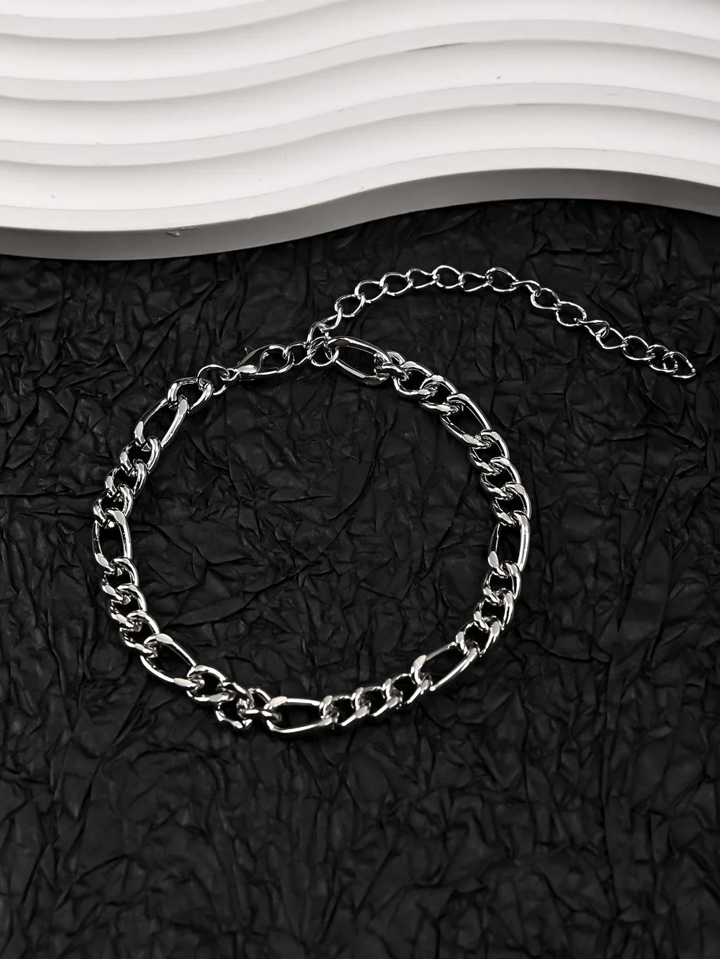 10pcs Stainless Steel Cuban Chain Bracelet for Men Women Figaro Vintage Metal Viking Kpop Pulseras Emo Cute Luxury Jewelry Gift Vera Lux