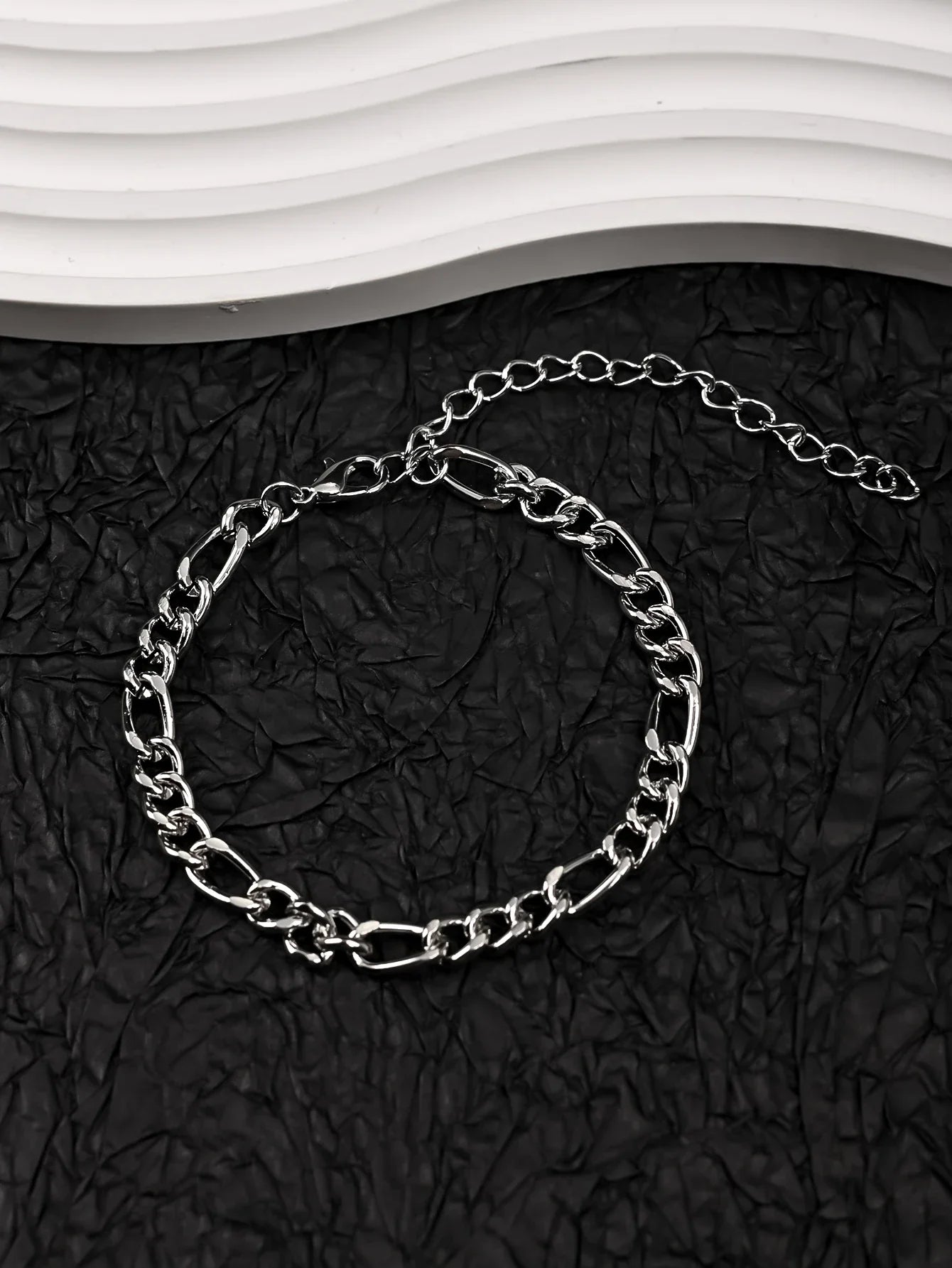 10pcs Stainless Steel Cuban Chain Bracelet for Men Women Figaro Vintage Metal Viking Kpop Pulseras Emo Cute Luxury Jewelry Gift Vera Lux