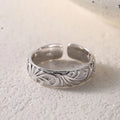 New in 925 Sterling Silver Decorative Pattern Rings For Women Luxury Jewelry Accessories Wholesale Vera Lux