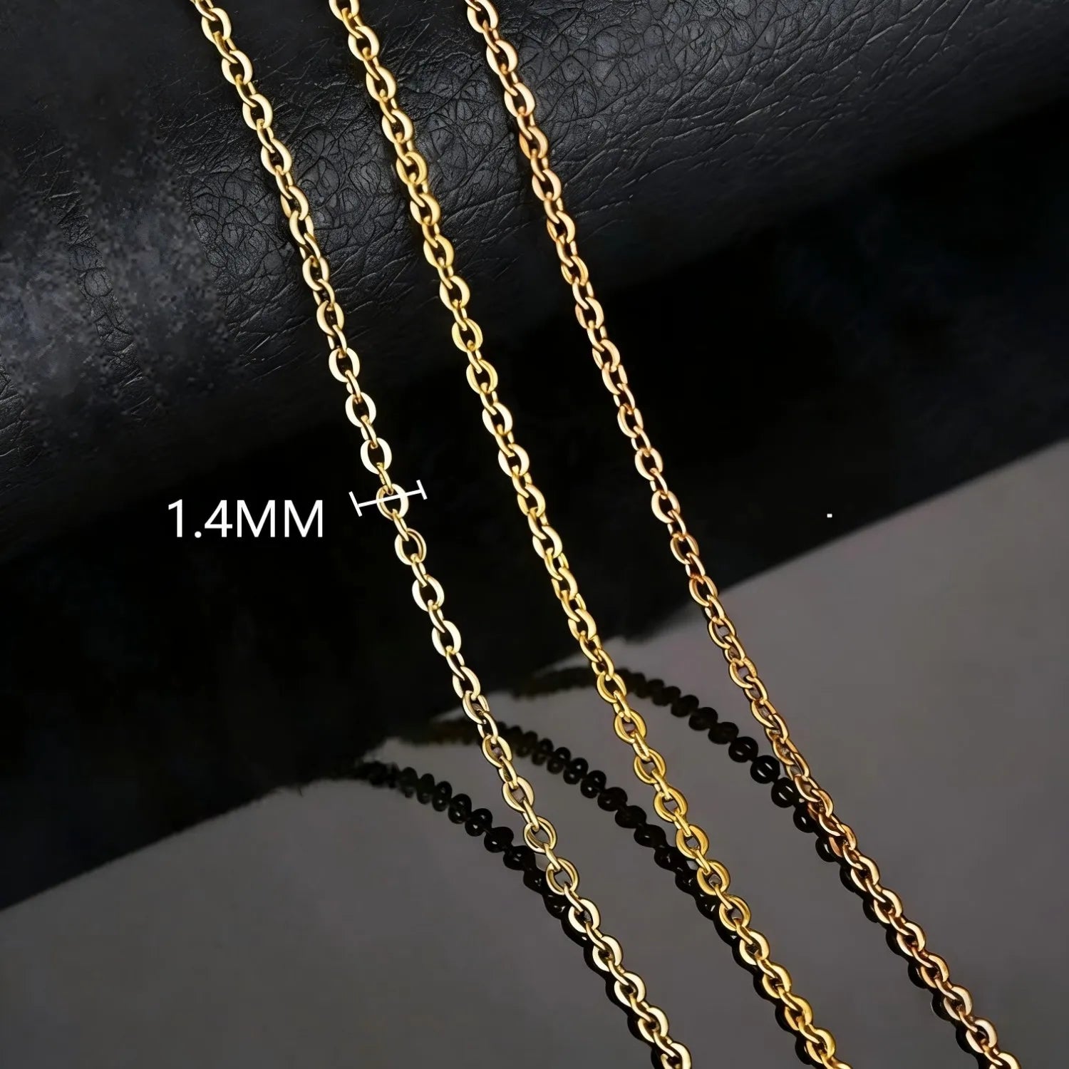 Dainty DIY O Chain Necklace Stainless Steel Versatile Minimalist Jewelry for Women Perfect for Everyday & Mix & Match Styling Vera Lux