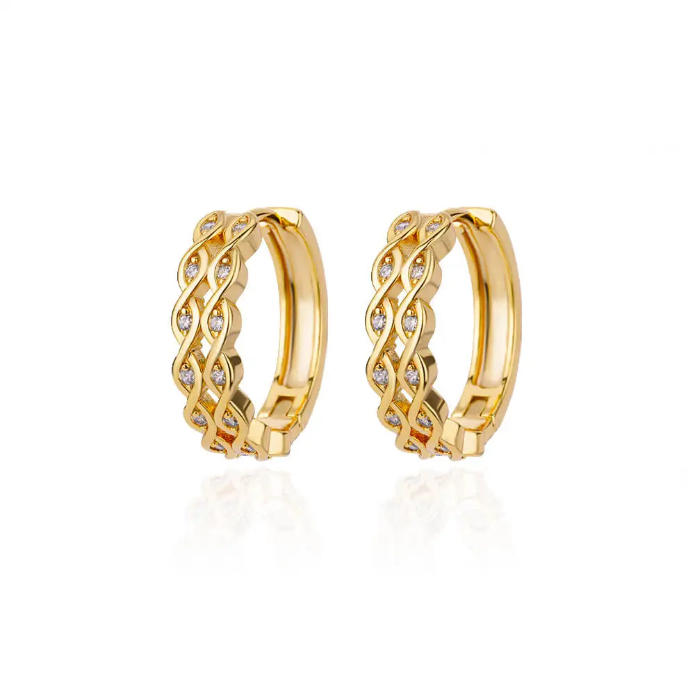 Trendy C-Shape Earrings For Women Stainless Steel Geometric Piercing Stud Earring 2024 New Fashion Party Jewelry Accessories Vera Lux