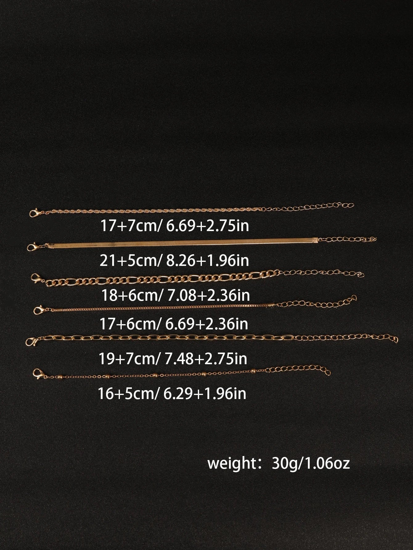 6Pcs Gold Color Bracelet Set Boho Retro Thick Twist Cuban Chain Bracelet for Women 2023 Trendy Quality Jewelry Gifts Vera Lux