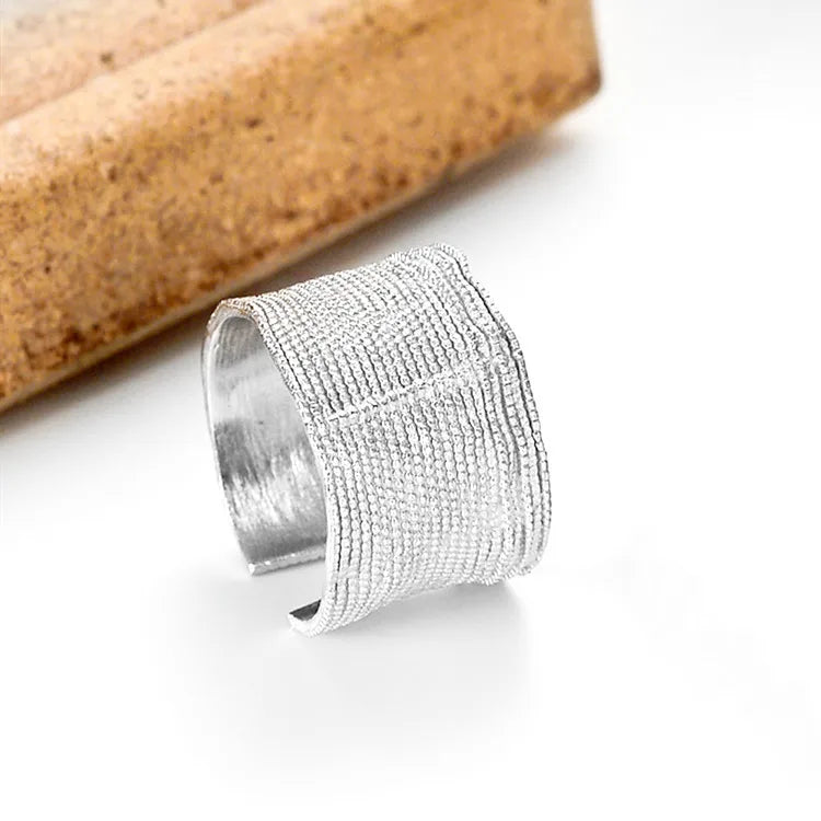 925 Sterling Silver Irregular Geometry Rings For Women Jewelry Accessories Wholesale   Jewellery Vera Lux