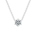 S925 Sterling Silver Necklace Set with Zircon Electroplated 14k Gold Women's Fine Style Vera Lux