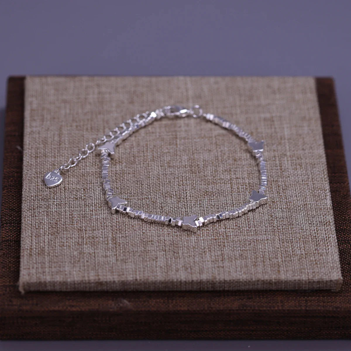 925 Sterling Silver Star Bead Bracelet For Women Fragmented Silver Sweet Romantic Versatile Trend Jewelry Gifts Dropshipping Vera Lux