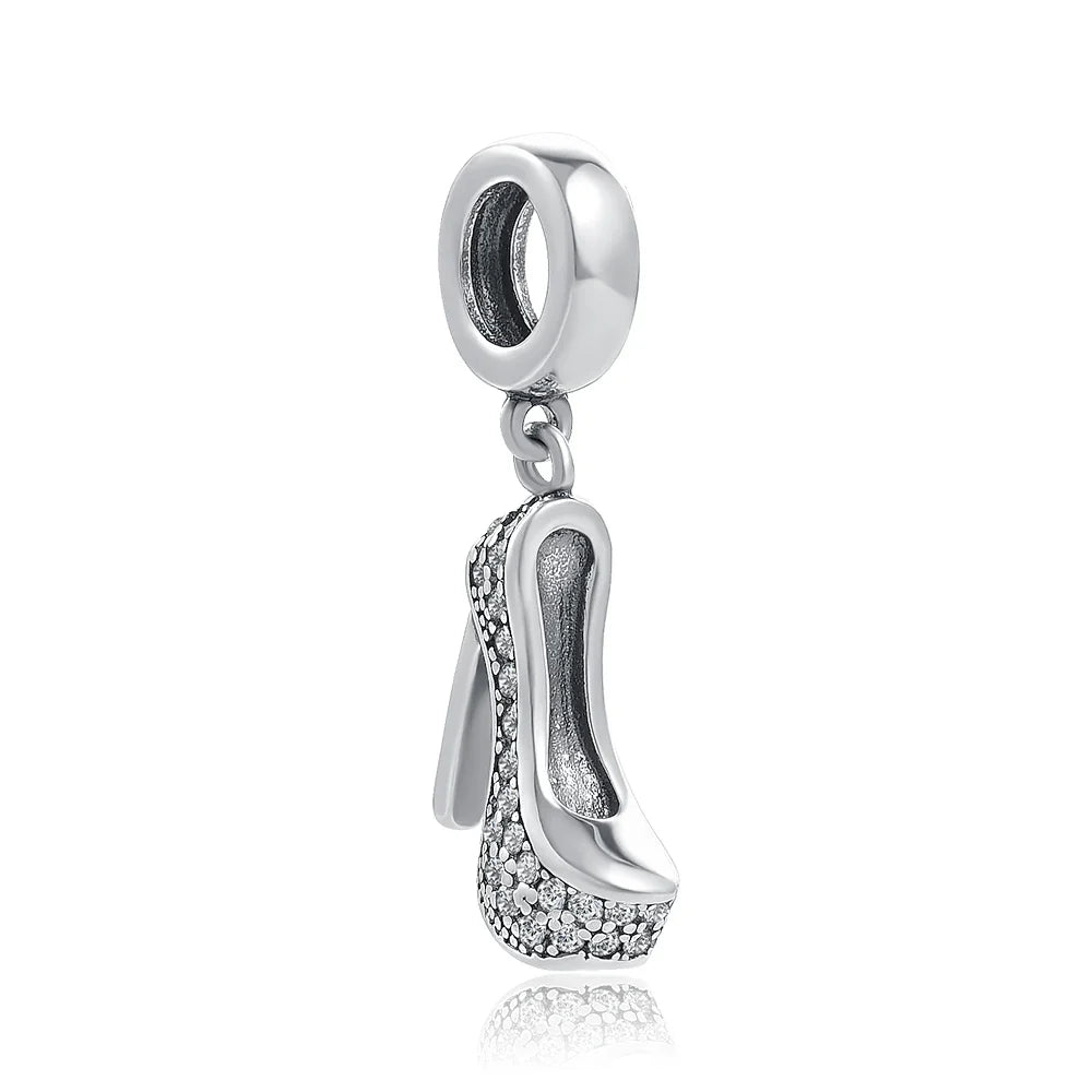 2026 New S925 Silver Robot Cross Digital Pendant, Suitable for Original Bracelets, DIY Accessories, Women's Charm Jewelry Gifts Vera Lux