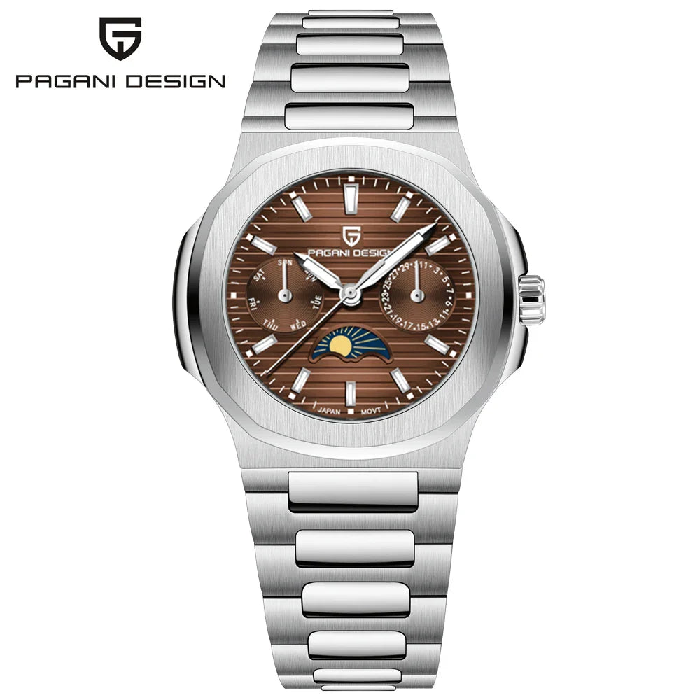 2024 New PAGANI DESIGN Women's Watches Luxury Watch For Women Quartz Wristwatch Ladies Sapphire Waterproof Exquisite Gift Clock Vera Lux