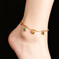 Female Five-pointed star Anklets Bracelet Bohemian Style Ankle Chain Elegant Foot Jewelry for Women Leg Chain Accessorie Vera Lux