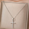 Stainless steel necklace cross pendant hip-hop street fashion trendy men and women fashion jewelry party outing play collocation Vera Lux