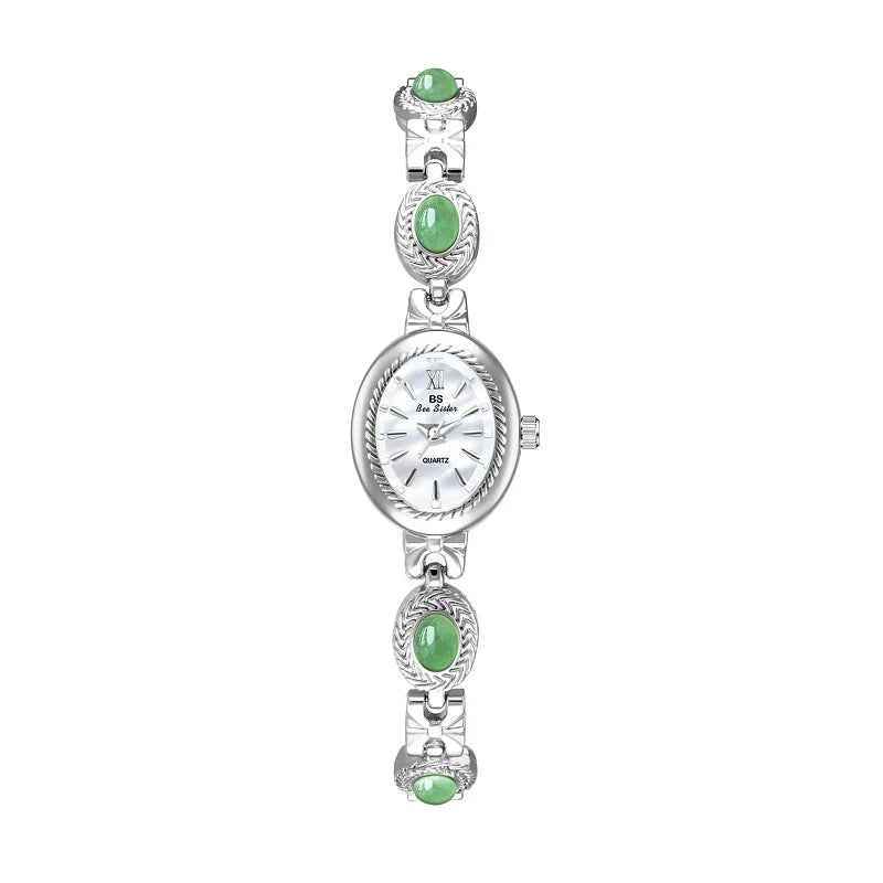 Oval Gold Women Watches Luxury Brand Dress Casual Quartz Small Dial Ladies Wrist Watches Rhinestone Gold Watches for Women 2025 Vera Lux