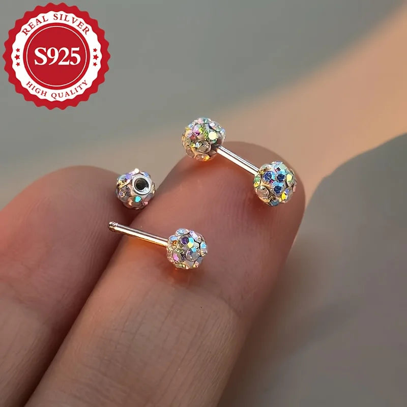 S925 Silver Stud Earrings for Women, Penguin Shape, Party Accessories Vera Lux
