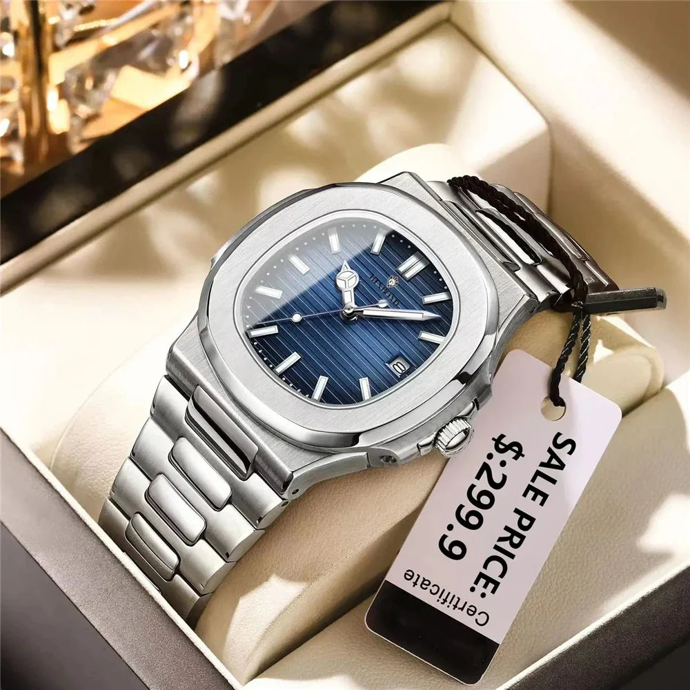 New Fashion Quartz Wristwatches Gifts For Man Classic Style Sports Date Digital Clock Men Luxury Watch Automatic Watches Mens Vera Lux