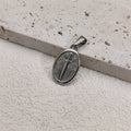 Fashion Punk 18K Gold PVD Plated Jewelry Sword Pendant Necklace Charms Necklace For Men Women Trendy Link Chain Jewelry Vera Lux