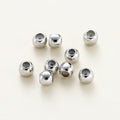 10pcs/lot 14K 18K Real Gold Plated Adjustable Bead With Resine Stopper Spacer Beads Charm Possitioning Beads For Jewelry Finding Vera Lux