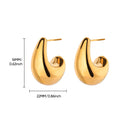 Geometric Flower Stainless Steel Earrings Women Sweet Sunflower Star Gold Color Ear Piercing Jewelry Wedding Accessories Gifts Vera Lux