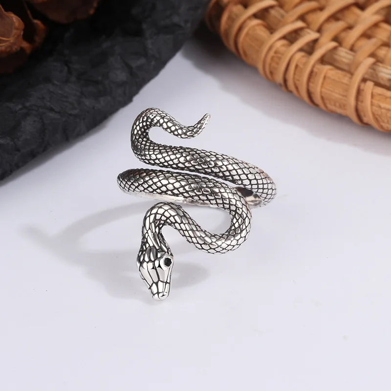 925 Sterling Silver Entanglement Snake Rings Adjustable Rings For Women Engagement Wedding Luxury Jewelry Accessories Wholesale Vera Lux