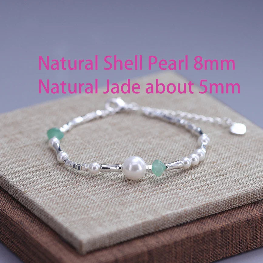 925 Sterling Silver Star Bead Bracelet For Women Fragmented Silver Sweet Romantic Versatile Trend Jewelry Gifts Dropshipping Vera Lux