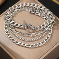 Stainless Steel Bracelet Set High-end Atmosphere Multi Bracelet Set Fashion Bracelet For Women Jewelry Gifts with a Difference Vera Lux