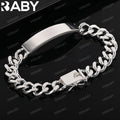 URBABY 925 Sterling Silver Square Chain Bracelets For Women Wedding Party Anniversary Gift Fashion Fine Jewelry Vera Lux