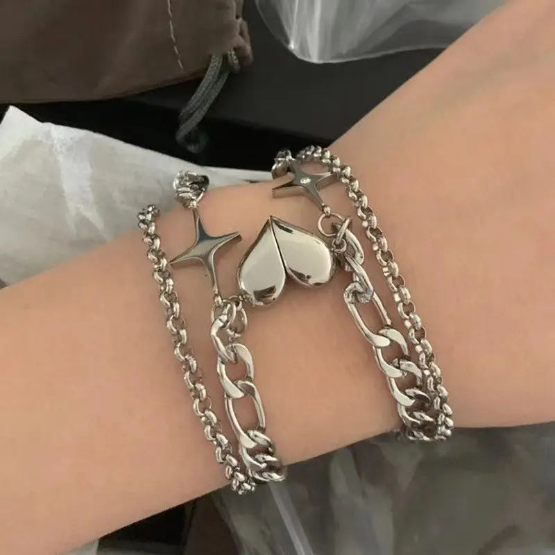 2pcs/set Fashion Couple Beads Bracelet Tv Girl Matching Bracelets Who Really Cares Album Inspired Bracelets Friends Jewelry Gift Vera Lux