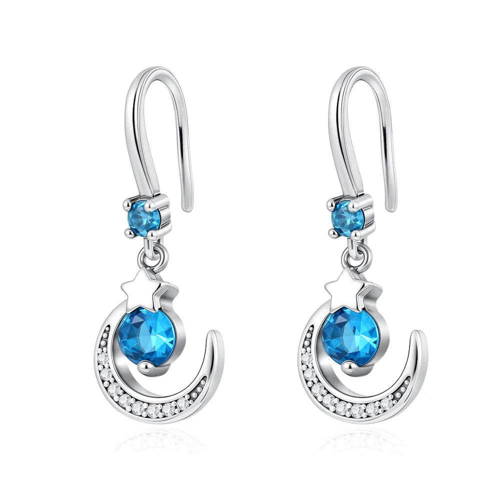 2026 New 925 Silver Elephant Cherry Blossom Butterfly Heart Earrings, a delicate choice for women's fashion jewelry Vera Lux
