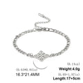Hollow Chinese Knot Charms Bracelets Witch Knot Chain Bracelet Women Men Vintage Love Jewelry Gifts Vera Lux