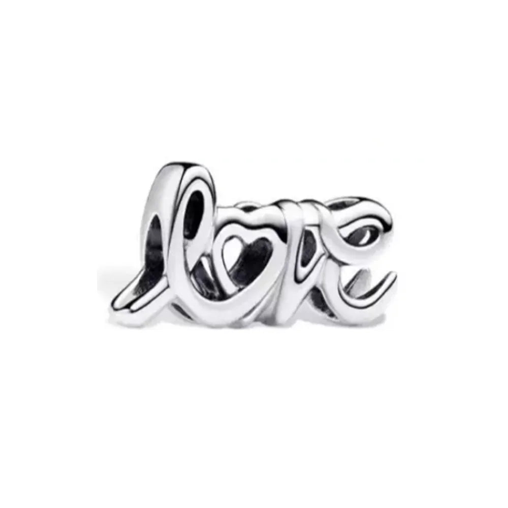 2026 New S925 Silver Hollow Elephant Monkey Car Pendant Fit Original Bracelet DIY Accessories Women's Charm Jewelry Gifts Vera Lux