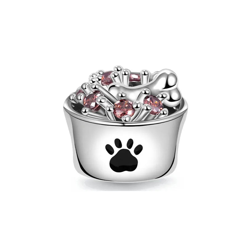 2026 925 Silver Flower, Butterfly, Highland Cow, Motorcycle Pendant Fit European Original Bracelet DIY Jewelry Exquisite Jewelry Vera Lux