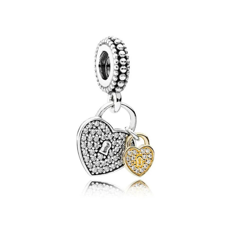 2026 New S925 Silver Robot Cross Digital Pendant, Suitable for Original Bracelets, DIY Accessories, Women's Charm Jewelry Gifts Vera Lux