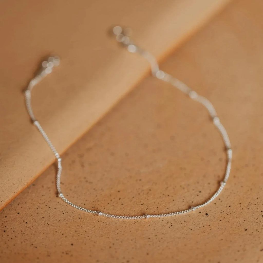 SUNIBI Fashionable Stainless Steel Minimalist Bead Decor Anklet Chain For Women Wholesale Dropshipping Vera Lux