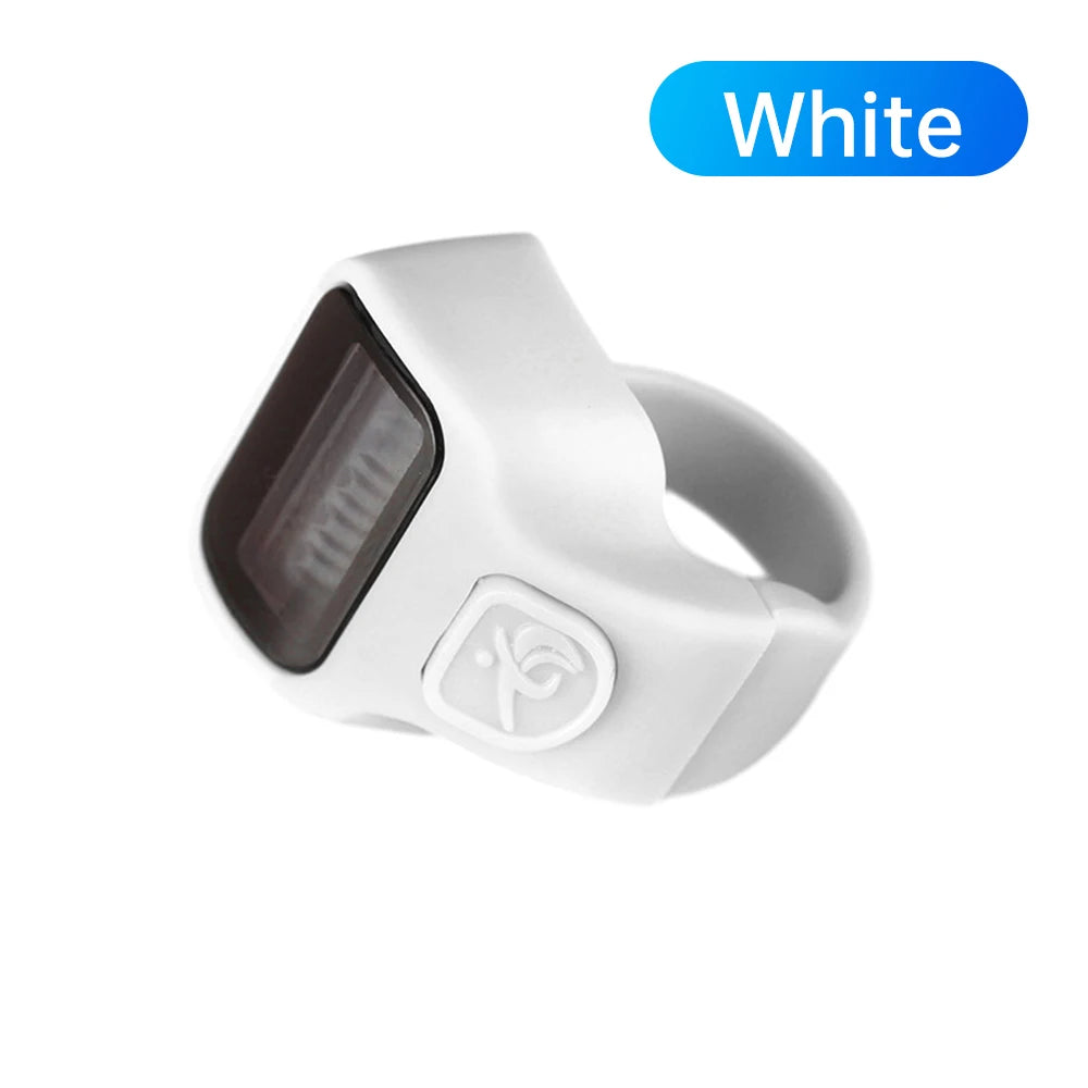 Electronic LED Counter Digital Finger Clicker Handheld Ring Click Lap Counter Event Clicker Finger Counters Golf Lap Counting Whatever the Treasure