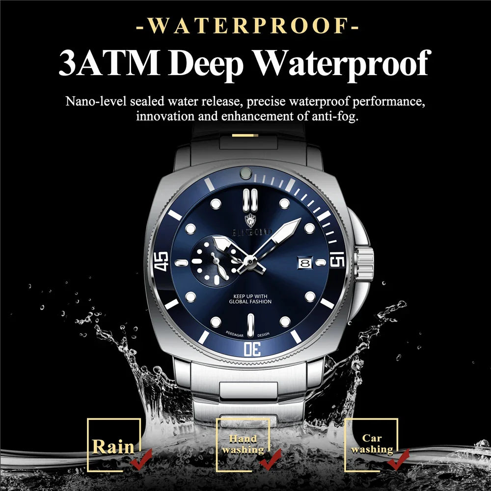 New Gifts Watches For Man Luxury Brand Mens Fashion Quartz Wristwatches Automatic Watch Men Sports Chornograph Digital Clock Vera Lux