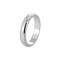 925 Sterling Silve Gold Colour Ring Fashion Women's Classic Simple Couple's Wedding Ring Engagement Party Jewellery Gift Vera Lux