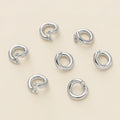 10Pcs/Pack 14/18K Gold Color Plated Open Jump Rings Split Rings Connector For Necklace Bracelets Jewelry Making Accessories Vera Lux