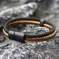 Noter New Personalized Handmade Rope Bracelet For Men Detachable Buckle 4 Colors Grade A Ethnic Fabric Bangle Pulseria Homme Vera Lux