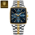 POEDAGAR Top Luxury Male Wristwatch Waterproof Luminous Stainless Steel Men Watch Chronograph Date Business Quartz Men's Watches Vera Lux