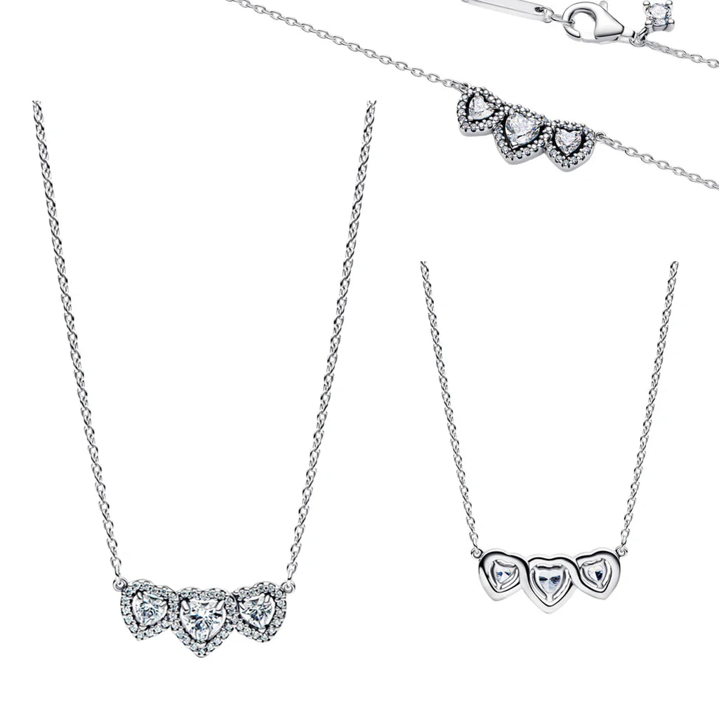 Original 925 Sterling Silver Charms Pendant Blue Bow Suit Bead for Wome Rings Earrings Necklace DIY Bracelet Fine Jewellery Gift Vera Lux