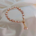Elegant Pearl Bracelet Baroque Simulated Pearl Women Bracelet Bangles Ladies Fashion Charm Jewelry For Birthday Party Gifts Vera Lux