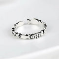 925 Sterling Silver Fish Adjustable Rings For Women Engagement Jewelry Wholesale  and  Jewellery Vera Lux