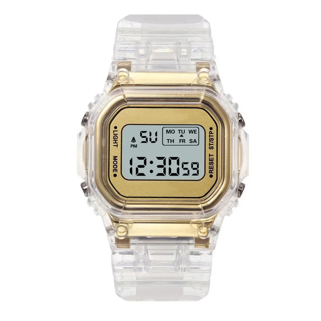New Sports Digital Watch for Men Women Simple Square LED Watch Fashion Casual Electronic Wristwatches Student Clock reloj mujer Vera Lux