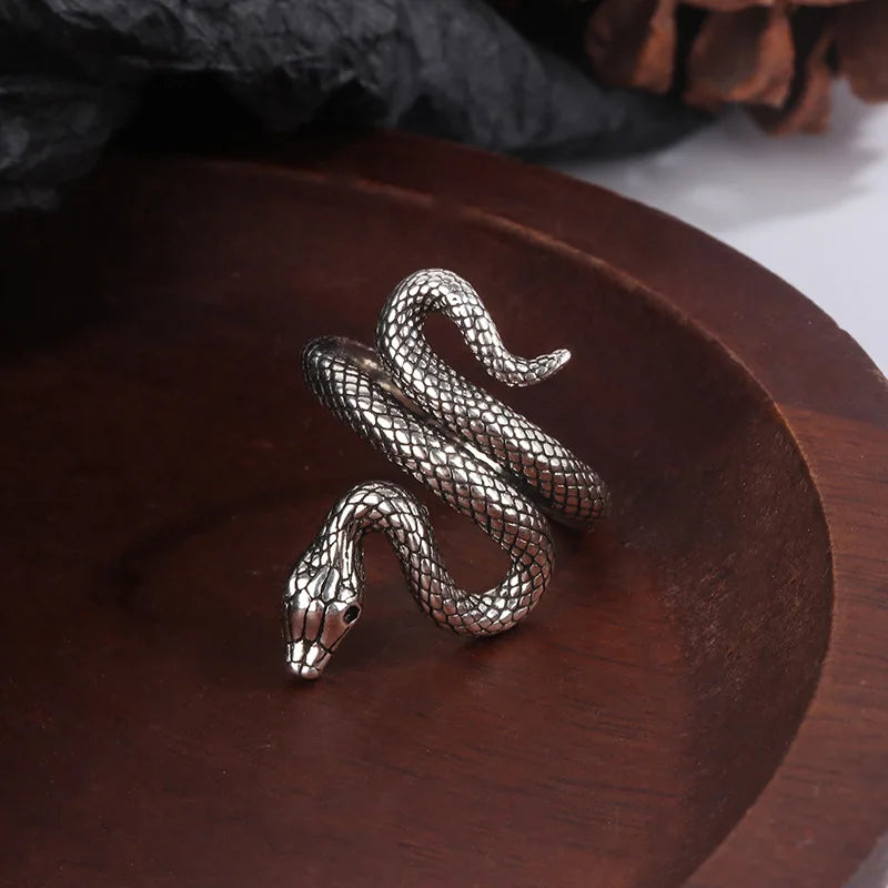 925 Sterling Silver Entanglement Snake Rings Adjustable Rings For Women Engagement Wedding Luxury Jewelry Accessories Wholesale Vera Lux