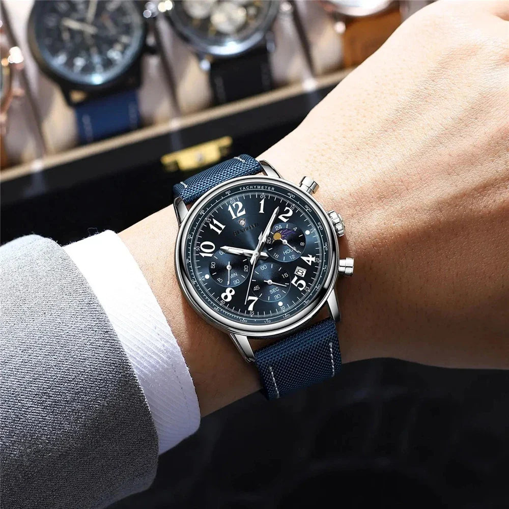 New Sports Canvas Luxury Digital Watch Men Fashion Quartz Wristwatches Gifts For Man Automatic Watches Mens Clock Cadeau Homme Vera Lux